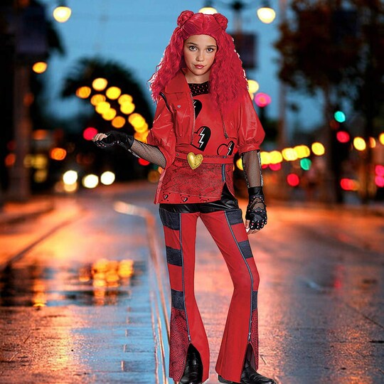 red descendants dress Disney Descendants 4: The Rise Of The Red Costume Medium 8-10
